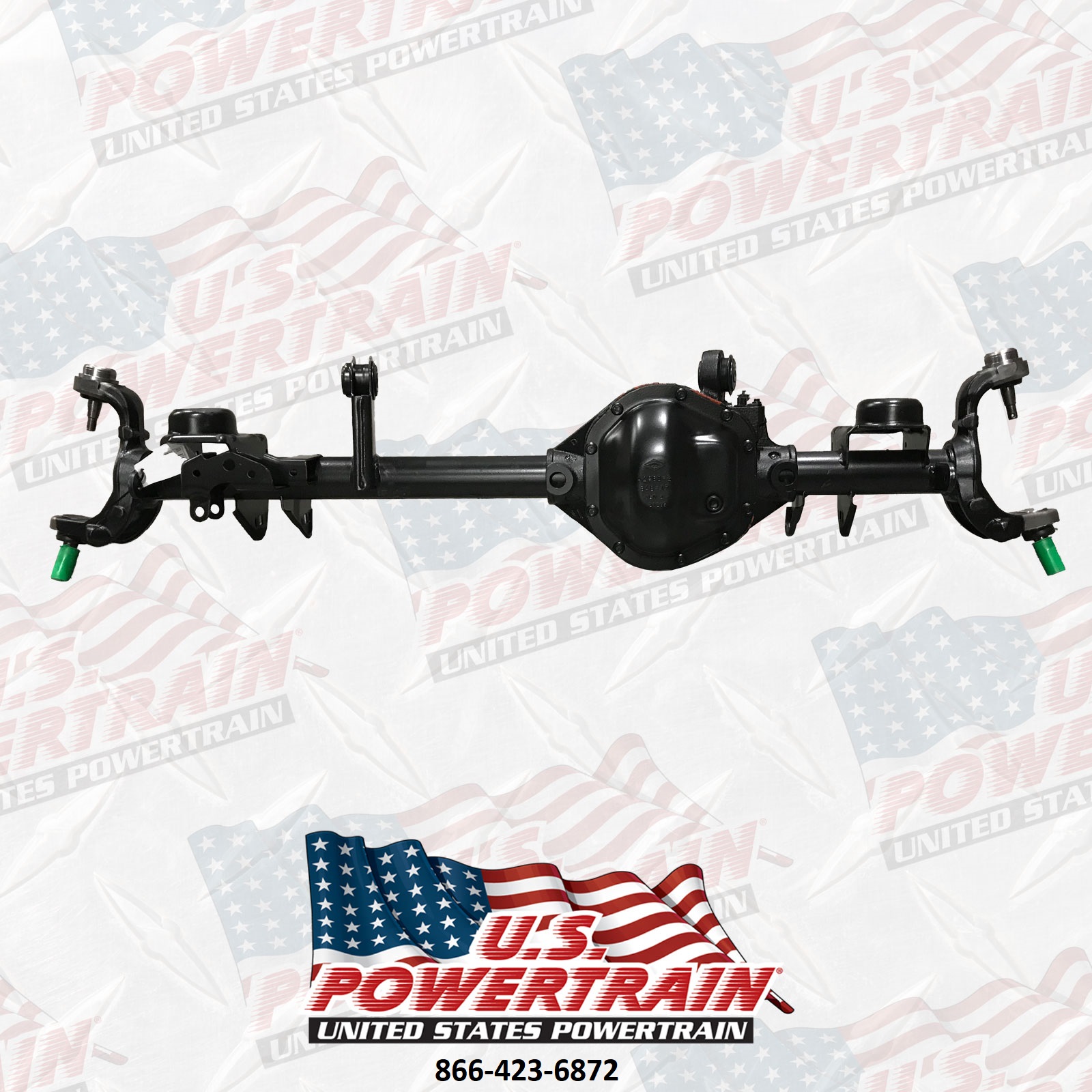 New OEM Jeep Wrangler Dana 44  Ratio Tru-Lok Front Axle Assembly | US  Powertrain